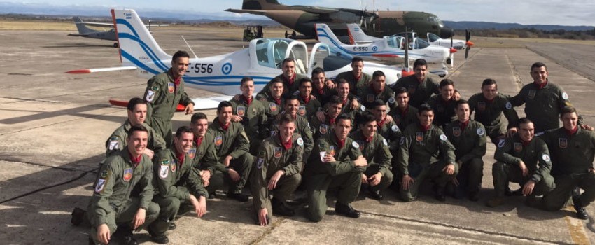 ARGENTINIAN AIR FORCE OFFICIALS GRADUATE ON TECNAM AIRCRAFT