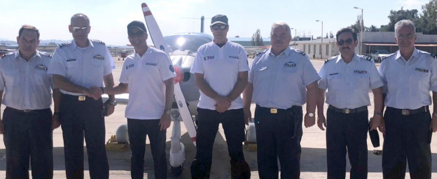FIRST DELIVERY OF TECNAM TRAINER TO THE HELLENIC AIR FORCE